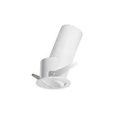 LED Deckeneinbauleuchte QUARK ADJUSTABLE, Ø 5,85cm, 25°, 12W, 3000K, 1200lm, IP20, weiß