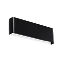 LED Wandleuchte DELTA D030 UP/DOWN, 120°, 10W, 4000K, 1800lm, IP20, schwarz