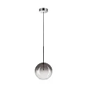 LED Pendelleuchte EQUINOXE D20, 1-flammig, 1xG4, 2W, 3000K, 200lm, IP20, rauchfarben/nuanciert