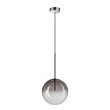 LED Pendelleuchte EQUINOXE D25, 1-flammig, 1xG4, 2W, 3000K, 200lm, IP20, rauchfarben/nuanciert