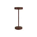 LED Akku-Tischleuchte TOFFEE, 32cm, 2W, 3000K, 230lm, IP54, Touch-Dim, kaffee