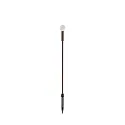 LED Erdspießleuchte TWIGGY SPHERE H90, 1,5W, 3000K, 130lm, IP65, kaffee