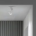 Ideal Lux LED Einbaustrahler NOVA, 56°, 20W, 4000K, 2100lm, IP20, On/Off, schwenkbar , weiß