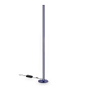 floor lamp DORICA PT1 1 flame, with cord dimmer, fluted IP20, blue dimmable