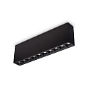 surface downlight LIKA PL SURFACE D27 10 flames, on/off, UGR < 16 IP20, black matt 