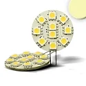 LED Stiftsockel-Platine 10SMD, Pin seitlich, 12V AC/DC, G4, 2W 3000K 127lm 120°, nicht dimmbar