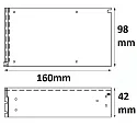 ISOLED LED Trafo 24V/DC, 0-250W, Gitter