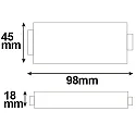 ISOLED Mini RGB (PWM) Verstärker, 3 Kanal, 12-24V DC, 3x4A