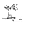 ISOLED connector, white