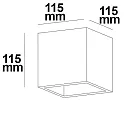 ISOLED wall luminaire G9 IP20, white