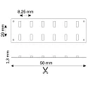 ISOLED LED CRI930-Flex strip, 24V, 30W, double row, IP20, warm white