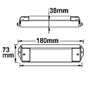 ISOLED dimmer Sys-One, white