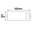 ISOLED dimmer Sys-One, white