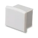 Zubehör für SURF12 BORDERLESS mit COVER3 - Endkappe (1 Stk.), PVC, EC10, grauweiß, geschlossen