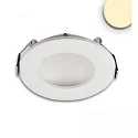 LED Einbau-Downlight LUNA, indirektes Licht, IP20, dimmbar, weiß, 8W 2700K 300lm 120°