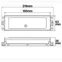 ISOLED Outdoor LED Trafo MW ELG-150-24B 24V/DC, 0-150W, 1-10V (60-150W) dimmbar, IP67, SELV