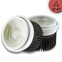 LED module AR111 Meat Light, IP40, 30W 1900K 948lm, 35°-50° variable, CRi >90, incl. external power supply