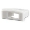 Accessory for profile SURF12 BORDERLESS FLAT with COVER3 - endcap (1 pc.), EC36, with cable opening