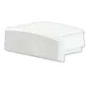 Accessory for profile SURF12 FLAT - endcap (1 pc.), EC1, grey, closed