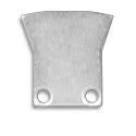 Accessory for profile DIVE12 with TUNNEL - endcap EC9 (2 pc.), aluminium, incl. screws