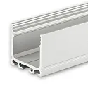 LED surface mount profile SURF24, aluminium, 200cm, anodized aluminium