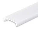 Accessory for profile SURF12 RAIL / BORDERLESS (FLAT) - cover COVER3, opal / satined, 200cm