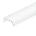 Zubehör für Profil SURF11 / CORNER11 - Abdeckung COVER8, opal/satiniert, 65% Transluzenz, 200cm