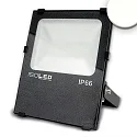 Outdoor LED floodlight PRISMATIC 100W, IP66, rotatable and swivelling, anthracite, 100W 4000K 11000lm 110°