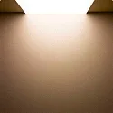 ISOLED LED Panel frameless, 600 diffus, 50W, warmweiß, dimmbar