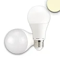 LED Retrofit G60, Ø 6.5cm / Länge 13cm, E27, 15W 2700K 1500lm 240°, nicht dimmbar, matt / weiß