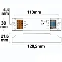 ISOLED DALI-Universal-Dimmer für dimmbare 230V LED Leuchtmittel/Trafos, 10-300VA