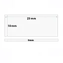 ISOLED Quick clamp for cables, straight, 2-poles
