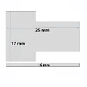 ISOLED Quick clamp for cables, T-type, 2-poles