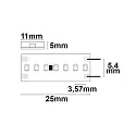 ISOLED LED CRI927 Linear-Flexband, 24V, 15W, IP54, warmweiß