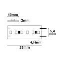 ISOLED LED CRI927 Linear-Flex strip, 24V, 10W, IP20, warm white, 20m reel