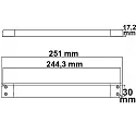 ISOLED LED Trafo 12V/DC, 0-30W, slim, SELV