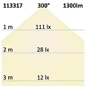 ISOLED LED tube T8 NANO+ G13 9W 1300lm 6000K 300° CRI 80 