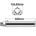 ISOLED LED Fluter/Hallenleuchte LN 100W, symmetrisch, IP65, 1-10V dimmbar, 5700K 11800lm 60°