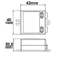 ISOLED LED Trafo 12V/DC, 0-10W, SELV