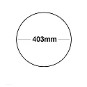 ISOLED Cover for PC reflectors of hall lighting spot FL series, incl. tension ring and spring, transparent