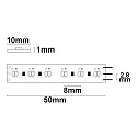 ISOLED LED CRI923 / 950-Flex strip, 24V, 20W, IP20, dynamic white