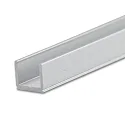 LED surface mount profile SURF6, aluminium, 200cm, anodized aluminium