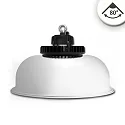 LED Hallenleuchte FL mit Alu-Reflektor, IP65, 120W 18000lm, 1-10V dimmbar, 4000K 80°