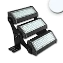LED floodlight / hall lighting spot LN 3x 50W 30°*70°, asymmetric, IP65, 1-10V dimmable, lockable , 5700K 19500lm