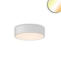 LED ceiling luminaire, Ø 40cm, 28W ColorSwitch 3000|3500|4000K 1670lm 120°, dimmable, white