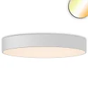 LED ceiling luminaire, Ø 100cm, 160W, ColorSwitch 3000|3500|4000K 12350lm 120°, dimmable, white