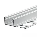 LED Fliesenprofil Abschluss, Aluminium eloxiert, 250cm