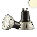 GU10 COB LED Strahler 8W, 10°, 3000K, CRI>95, dimmbar