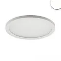 LED downlight Flex 15W, IP52, UGR<19, suitable for offices, ultraflat, DA 5-16cm, dimmable, white, 15W 4000K 1150lm 120°
