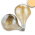 LED Deko-filament Vintage Line 165, E27, 4W 2200K 150lm 360°, CRi >95, dimmable, amber glass